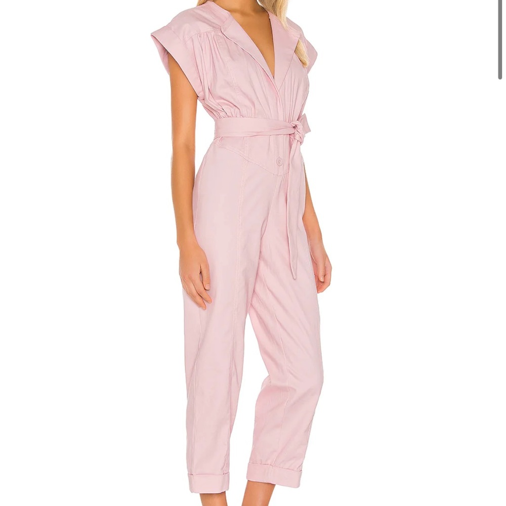TULAROSA REVOLVE pink jumpsuit Amanda